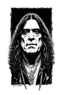 4x4 ozzy Osbourne tattoo design idea