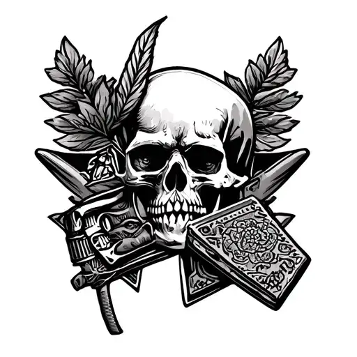 Chris kapish country Cuban cracker tattoo design idea