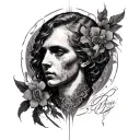Divine comedy tattoo design idea
