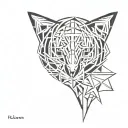 stencil tattoo design idea