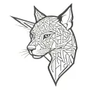 stencil tattoo design idea