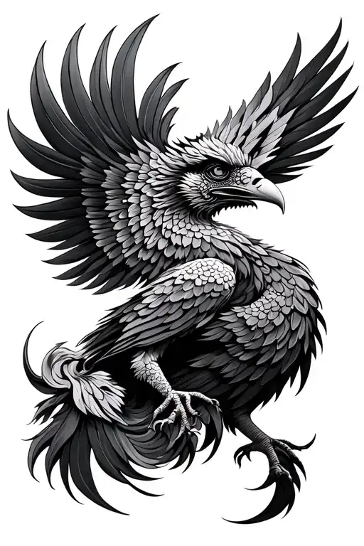 Balinese Garuda Wisnu tattoo design idea