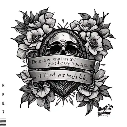 Proverbs 17 17 tattoo design idea
