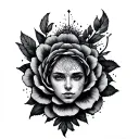 Impermanence tattoo design idea