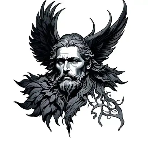 God First tattoo design idea