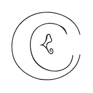 hook inside a letter C E tattoo design idea