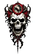 time and value loyalty tattoo design idea