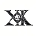 2007 Roman Numerals tattoo design idea