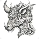 Torogoz tattoo design idea