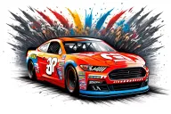 nascar tattoo design idea