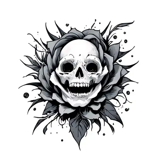 minimal, anxiety, tattoo design idea