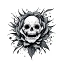 minimal, anxiety, tattoo design idea