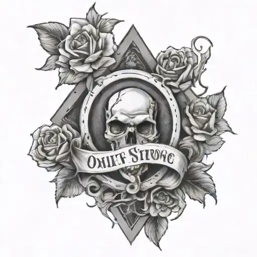 only the strong survive tattoo design idea