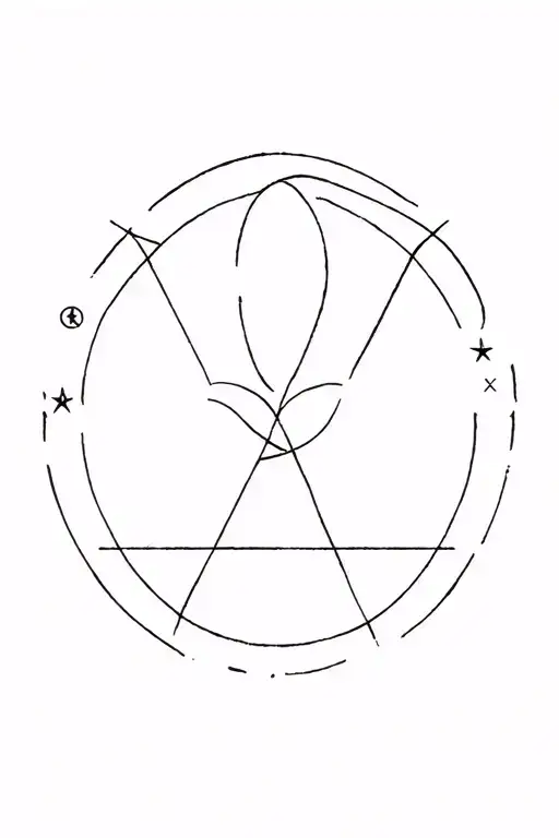 star sign Aries Libra Gemini zodiac sign tattoo design idea