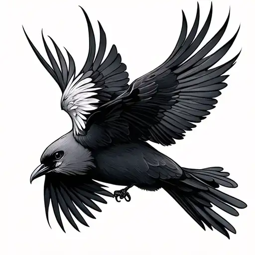 Swift Bird tattoo design idea
