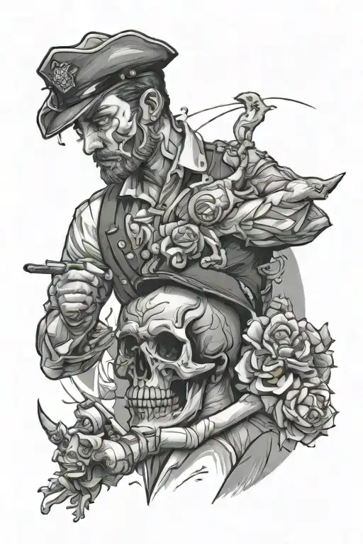 forex trader occupation tattoo design idea