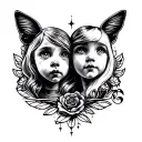 big bro little sister tattoo tattoo design idea