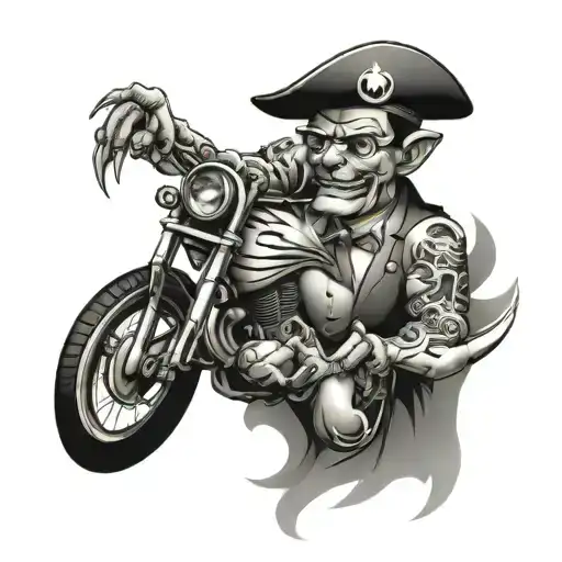 cumputer, trader tattoo design idea