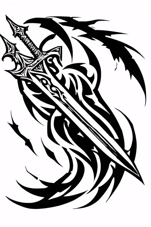 Men's arm tattoo: **- ** Annarge: ** Kratos (God of War)- ** Medium: ** Kratos swords- ** Part S tattoo design idea