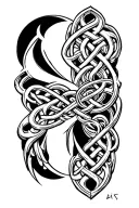 Celtic tattoo design idea