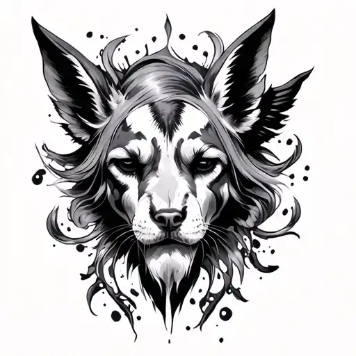 muffasa tattoo design idea