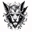 muffasa tattoo design idea