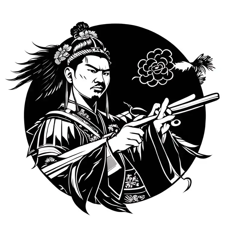 Filipino victory warriors tattoo design idea