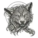 tattoos for a wolf blood tribe  tattoo design idea