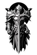 Armor of God Christian tattoo design idea
