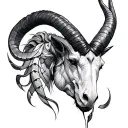 combination of Capricorn, virgo, Scorpio, and Aries  tattoo design idea