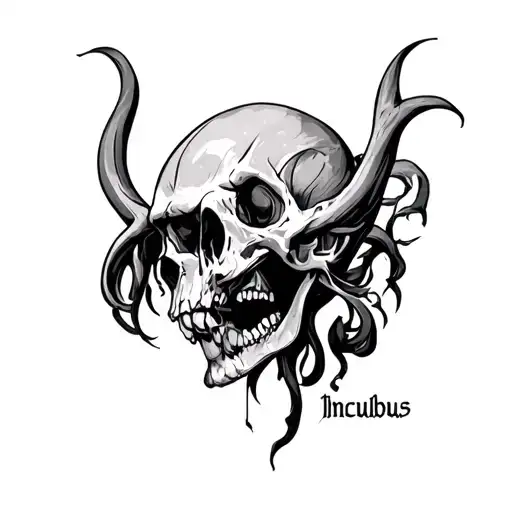 Incubus tattoo design idea