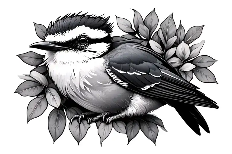 Kookaburra tattoo design idea