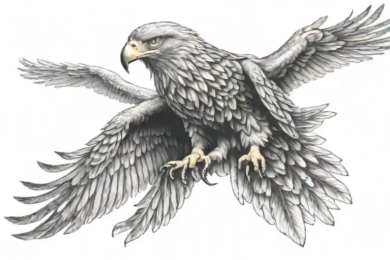 Imperial Eagle tattoo design idea