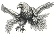 Imperial Eagle tattoo design idea