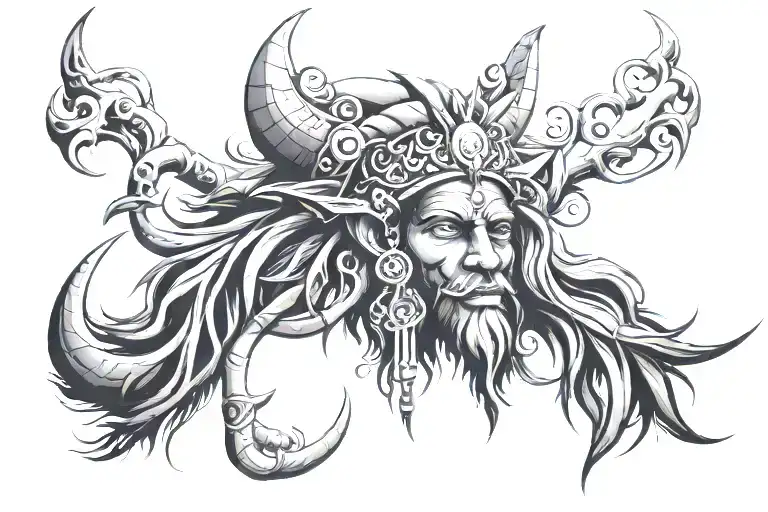 long live jah tattoo design idea