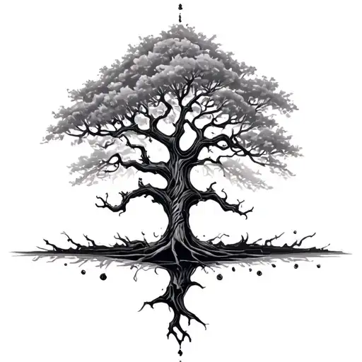 Poison Tree tattoo design idea