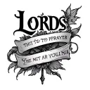 Lords Prayer tattoo design idea