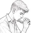 hardworking son looking tattoo design idea