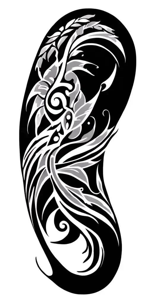 guam tribal half sleeve tattoo tattoo design idea