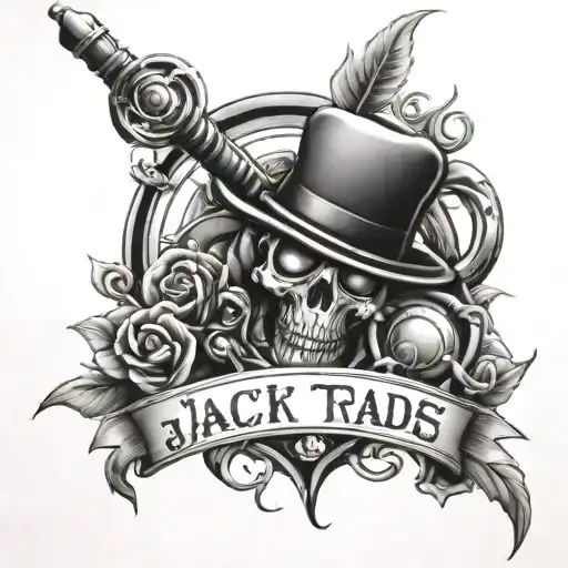jack of all trades tattoo design idea