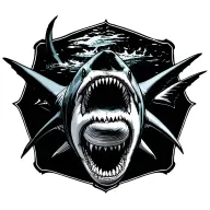 Shark tattoo design idea