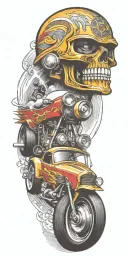 dragster funny car tattoo design idea