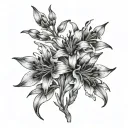 Kangaroo Paw tattoo design idea