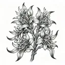 Kangaroo Paw tattoo design idea