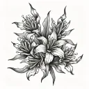 Kangaroo Paw tattoo design idea