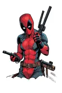 Deadpool cyber security tattoo design idea