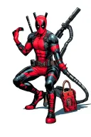 Deadpool cyber security tattoo design idea