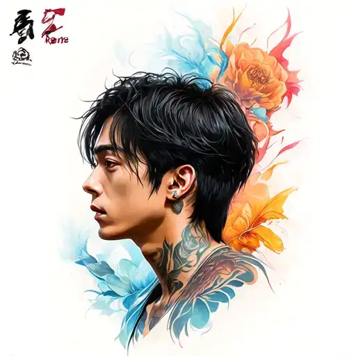 lee dong wook tattoo design idea