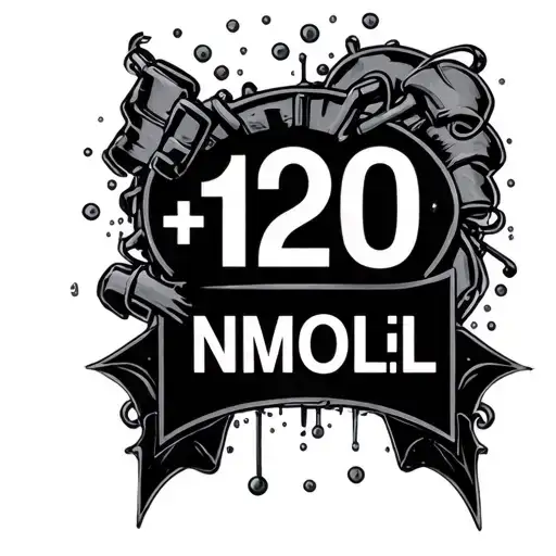 "+120 nmol/l" Chemical Testosterone Formula tattoo design idea