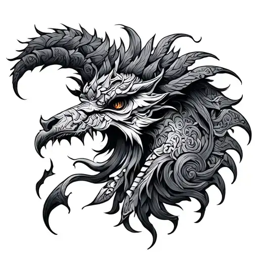 Enki tattoo design idea